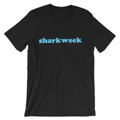 Sharkweek double sided unisex short sleeve t-shirt - Thumbnail 4
