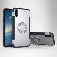 Anti Drop iPhone X 8 7 6 Plus Samsung Note 8 Case With Round Magnetic Buckle - Thumbnail 3