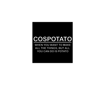 Cospotato (With Definition) - Women's Crop