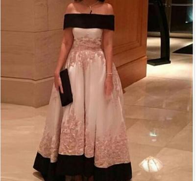 Evening Gowns for Pregnant Women Robe Soiree Longue Femme 2017 Bateau Off Shoulders Cheap Long Prom Dresses