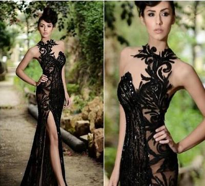 Vintage Royal Blue Evening Dress High Quality Applique Chiffon Prom Party Dress Formal Event Gown Mother Of The Bride Dress