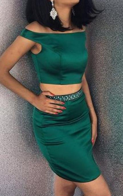 a line v neck tea length wedding dresses prom dresses