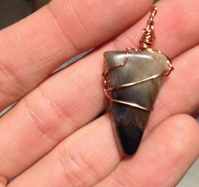 Agate Point Pendant