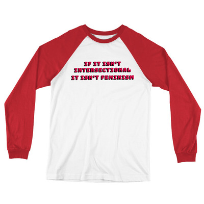 Intersectional Feminism Long Sleeve Baseball T-Shirt