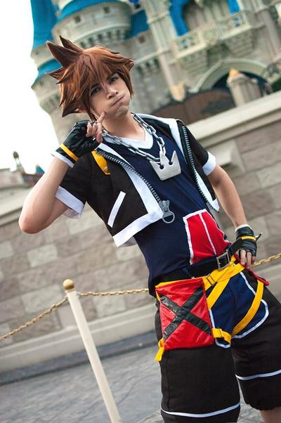 Sora - No sad faces! (Kingdom Hearts) Print