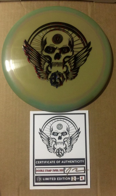 Swirly S- Line DDx - Les White Art with C.O.A.