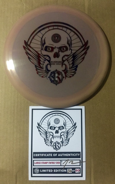 Swirly S- Line DDx - Les White Art with C.O.A.