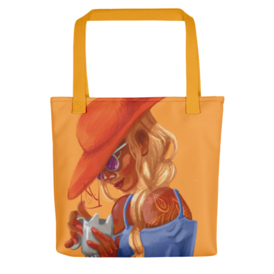 Coffee Kitty Love Tote