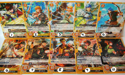 Thracia 776 Fire Emblem Cipher TCG cards (series 10)