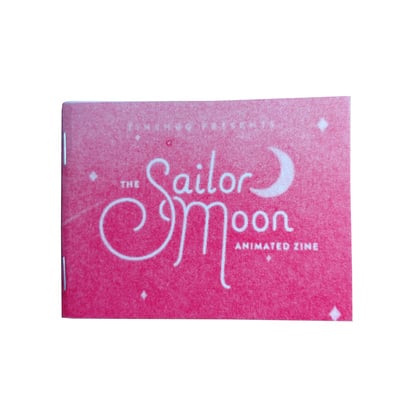 Sailor Moon animated zine companion