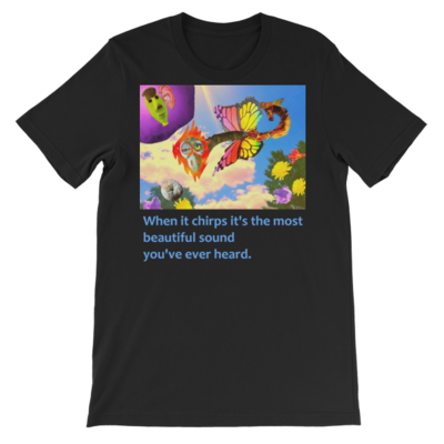 unisex t-shirt "when it chirps" - Thumbnail 5