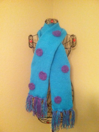 Sully inspired scarf