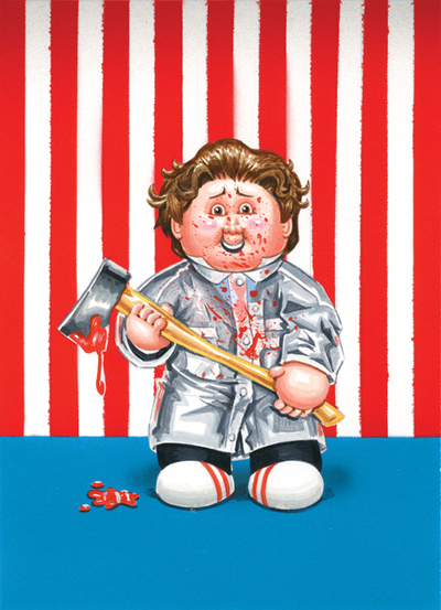 Ameri KEN Psycho / Screwy LEWIS Final Art - Horrorible Kids - Series 2 2017