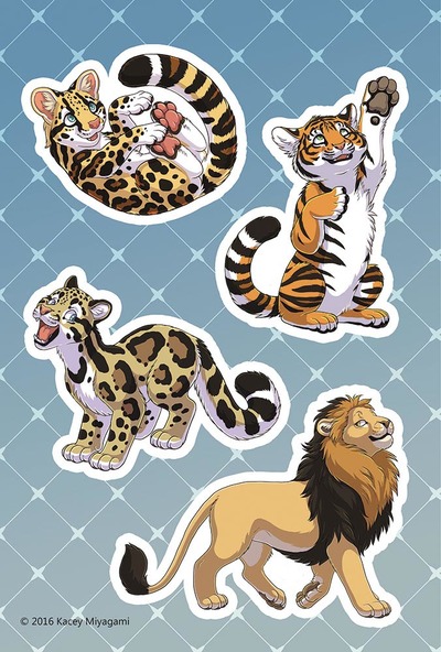 Felines Sticker Sheet