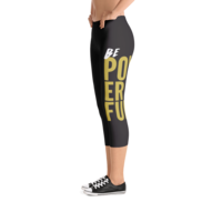 Be Powerful ladies capri leggings - Thumbnail 1