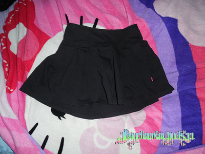 〖Sold Out〗Royal Bones Hot Topic Black Mini Skirt Sz. XS