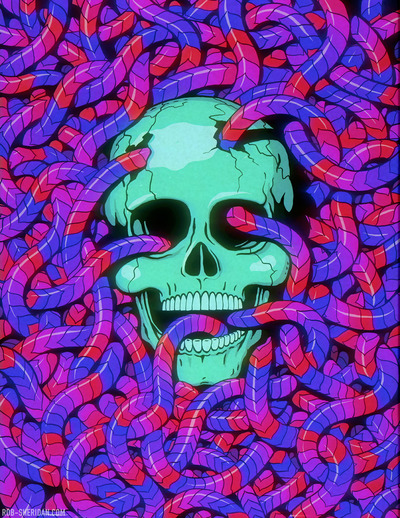 "Brainworms" small print (8.5" x 11")