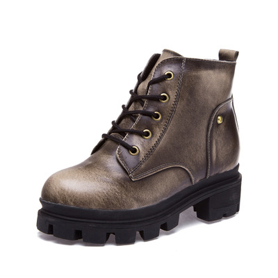 New England retro leather boots leather leather boots