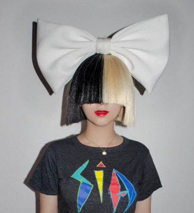 Black Blonde Short Straight Sia Cosplay Party Wigs