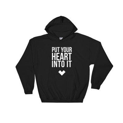 LBW Put Your Heart Into It - Hooded Sweatshirt
