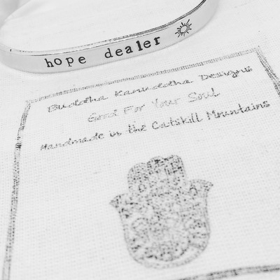 Hope Dealer Hand Stamped Bracelet