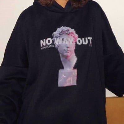 Vaporwave no way out hoodie sweatshirt - Thumbnail 4