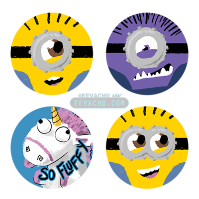 Horrible facebook meme creatures buttons - Thumbnail 3