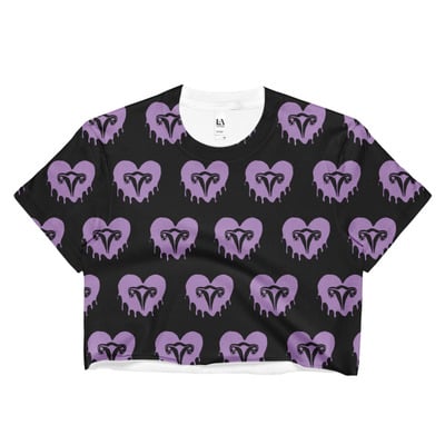 Internal organs vegan crop top - Thumbnail 2