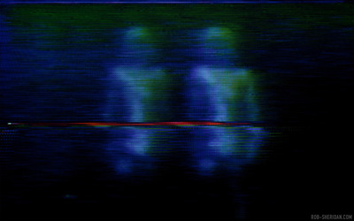 horrorglitch 007: the twins, large print (22" x 17")