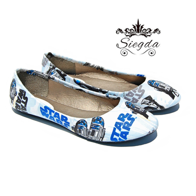 R2D2 Ballet Flats