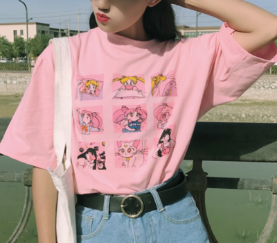 ANIME GIRL TEE