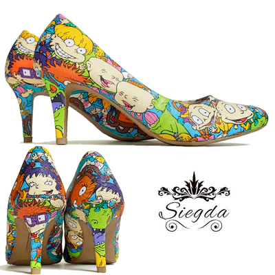 Rugrats Round Toe 3 Inch Heels