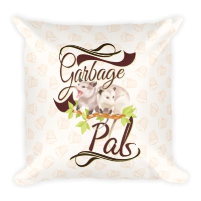 Garbage Pals ☆ Square Pillow