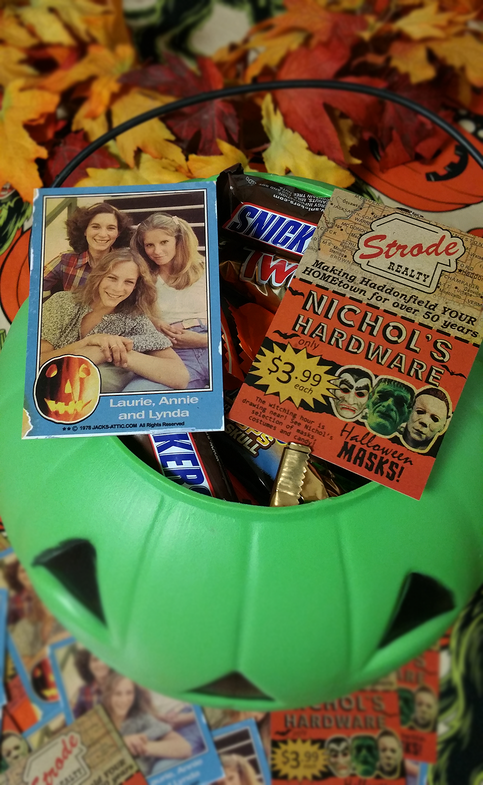 Halloween雑貨★まとめ売り【ヴィンテージ】ストラップ・バッグ・置き物など A Retro trick-or-treat – drawstring bags and tags