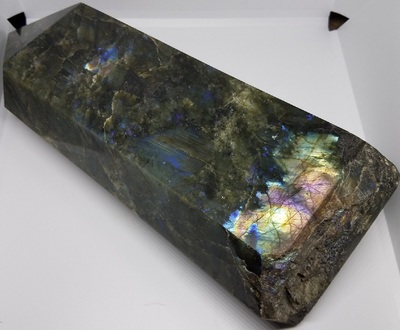 Large Labradorite Obelisk Tower