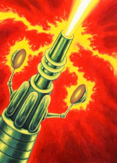 2017 MARS ATTACKS THE REVENGE #39 Final Art