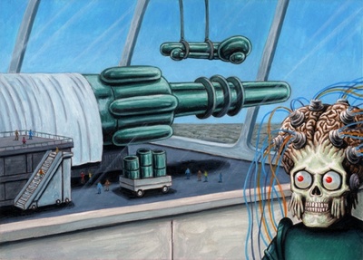 2017 MARS ATTACKS THE REVENGE #38 Final Art