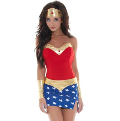 Wonder Woman Sexy Superhero Costume
