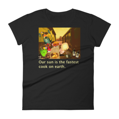 Women's short sleeve t-shirt "Fastest Cook"