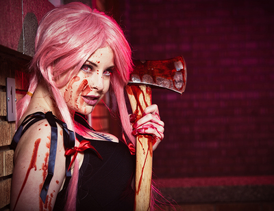 Yuno Gasai - Back Against A Wall