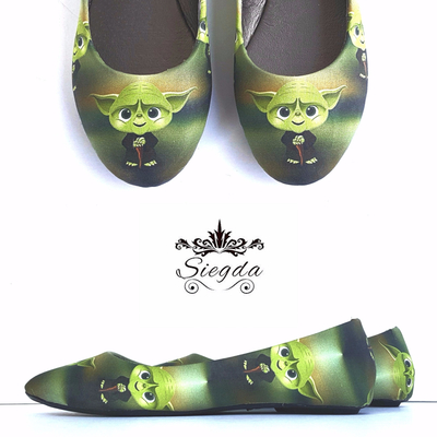 Yoda Ballet Flats