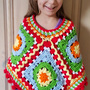PomPom Poncho (RTS) - Thumbnail 1