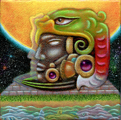 "Transcendent Traveler" ORIGINAL PAINTING