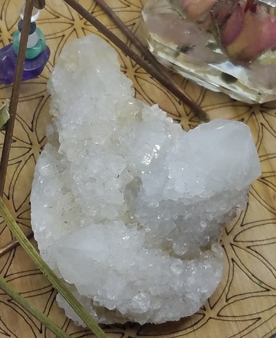 White Spirit Quartz Cluster #2