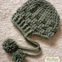 Texture Weave Earflap Hat - Thumbnail 2