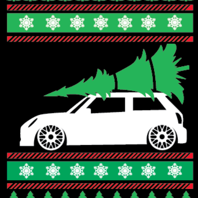 Mini cooper f56 ugly christmas sweater - Thumbnail 4