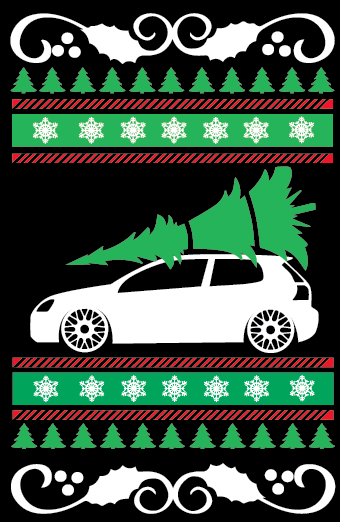 VW mk5 GTI Ugly Christmas Sweater