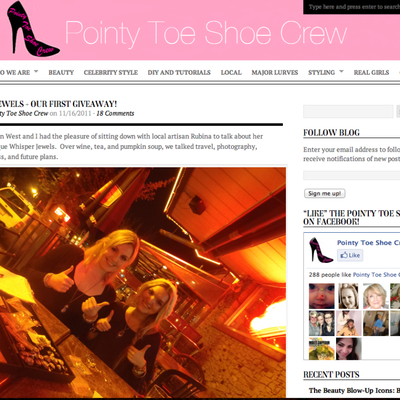 Pointy Toe Shoe Crew