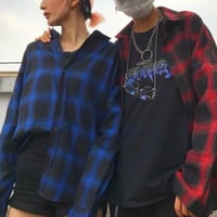 90‘s Checker Plaid Shirt - Thumbnail 1