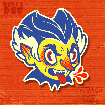 SPITTING DRAC Sticker